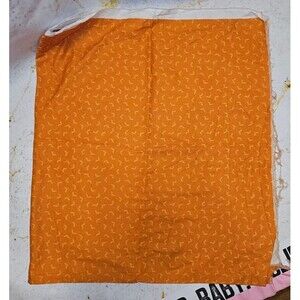 1 Yard Michael Miller Howl-O-Ween Orange Dog Bone Cotton Fabric – Quilting Sewin